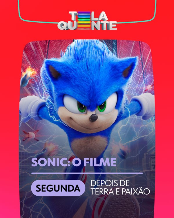 TV Globo exibe Sonic: O Filme na próxima segunda – ANMTV
