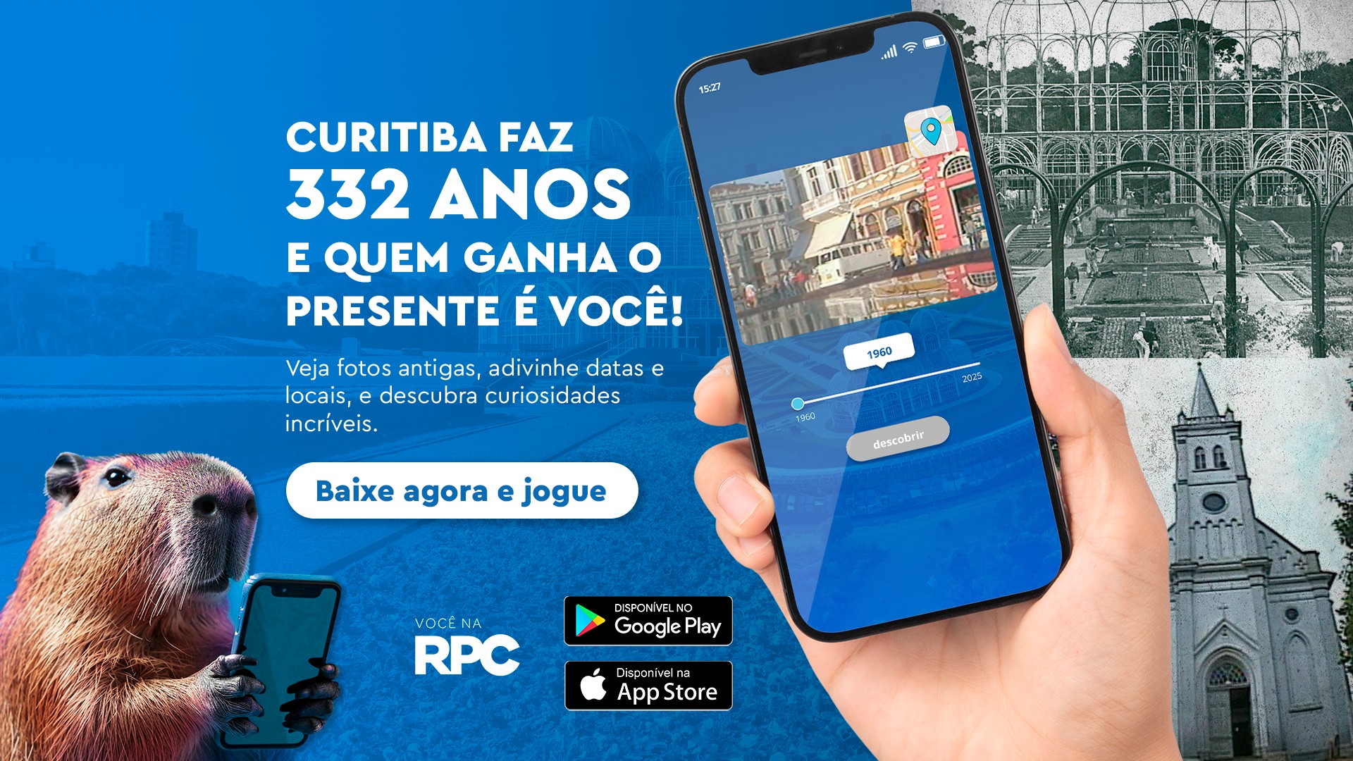 RPC lança jogo para testar seus conhecimentos sobre Curitiba | Rede globo