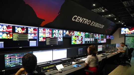 NSC TV inaugura central exibidora em Florianópolis - Foto: (Lucas Amorelli/NSC)