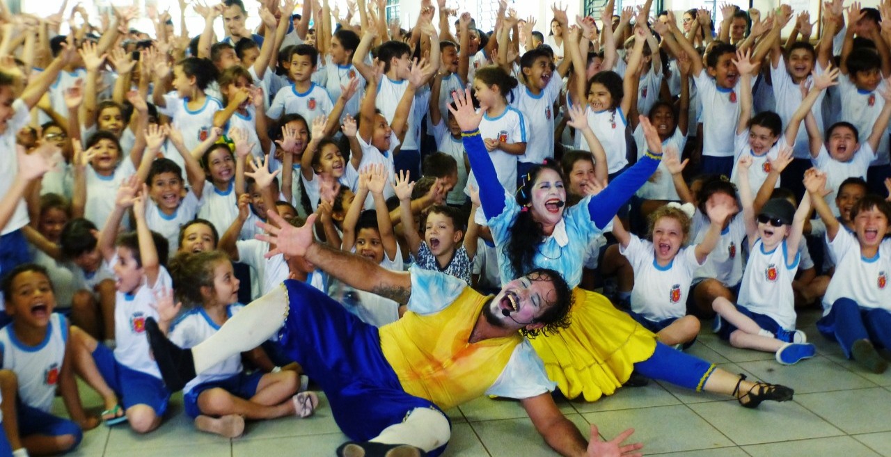 Escola Municipal Ulisses Guimarães recebe a 'Hora do Recreio' | Rede globo