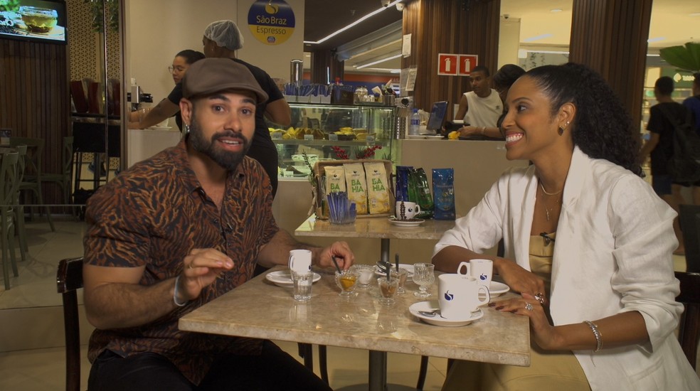 Nutricionista Tâmara Ferreira fala sobre os benefícios do café para a saúde — Foto: TV Bahia
