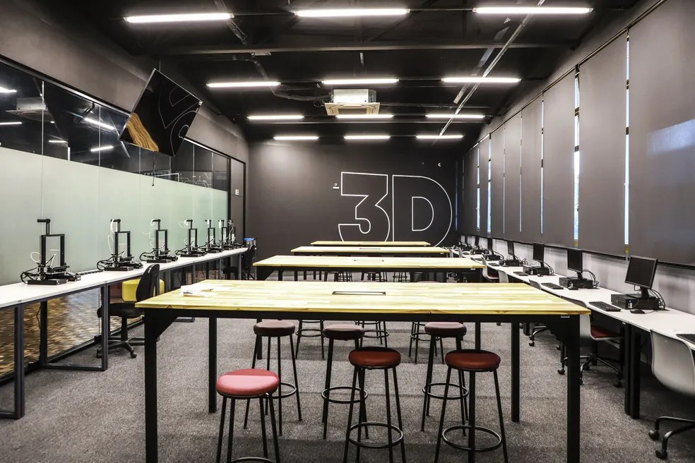 O Centro de Realidade Estendida de Curitiba da PUCPR vem promover inovação e aprendizado com as mais avançadas tecnologias — Foto: Hully Paiva/PUCPR 