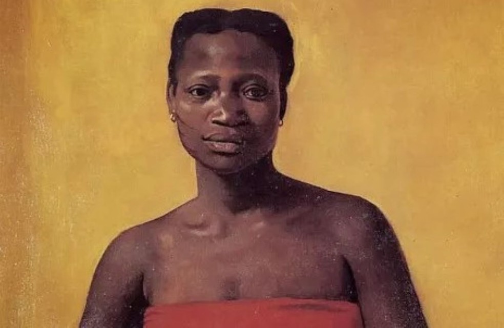 Tereza de Benguela, importante líder quilombola do século XVIII, simboliza a força e coragem das mulheres negras brasileiras. — Foto: Reprodução