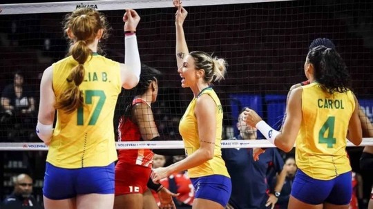 Pré-Olímpico de Vôlei Feminino 2023: Rede Bahia transmite confronto entre Brasil e Bélgica neste sábado, 23 