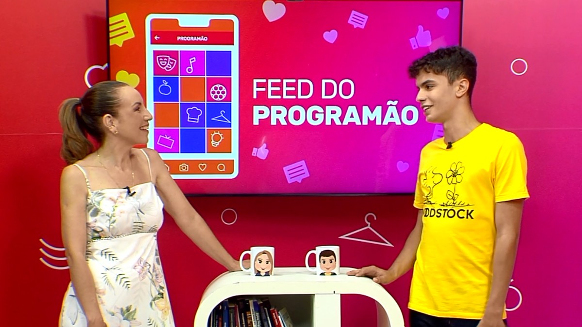 Feed do Programão mostra todas as novidades dos talentos da região ...