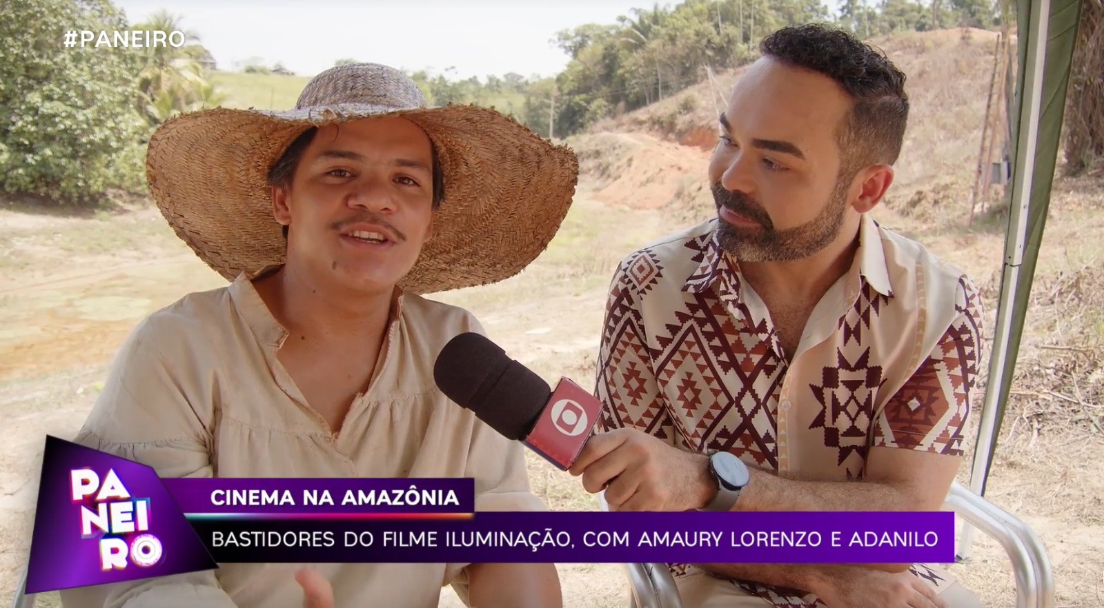 Paneiro tem bastidores de ‘Iluminação’ com Amaury Lorenzo e Adanilo ...
