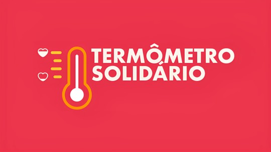 Termômetro Solidário arrecadou mais de 248 mil peças em 2023 - Foto: (NSC/Reprodução)