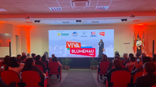 NSC divulga vencedores do Prêmio Viva Blumenau - Foto: (Daniella Peretti/NSC TV)