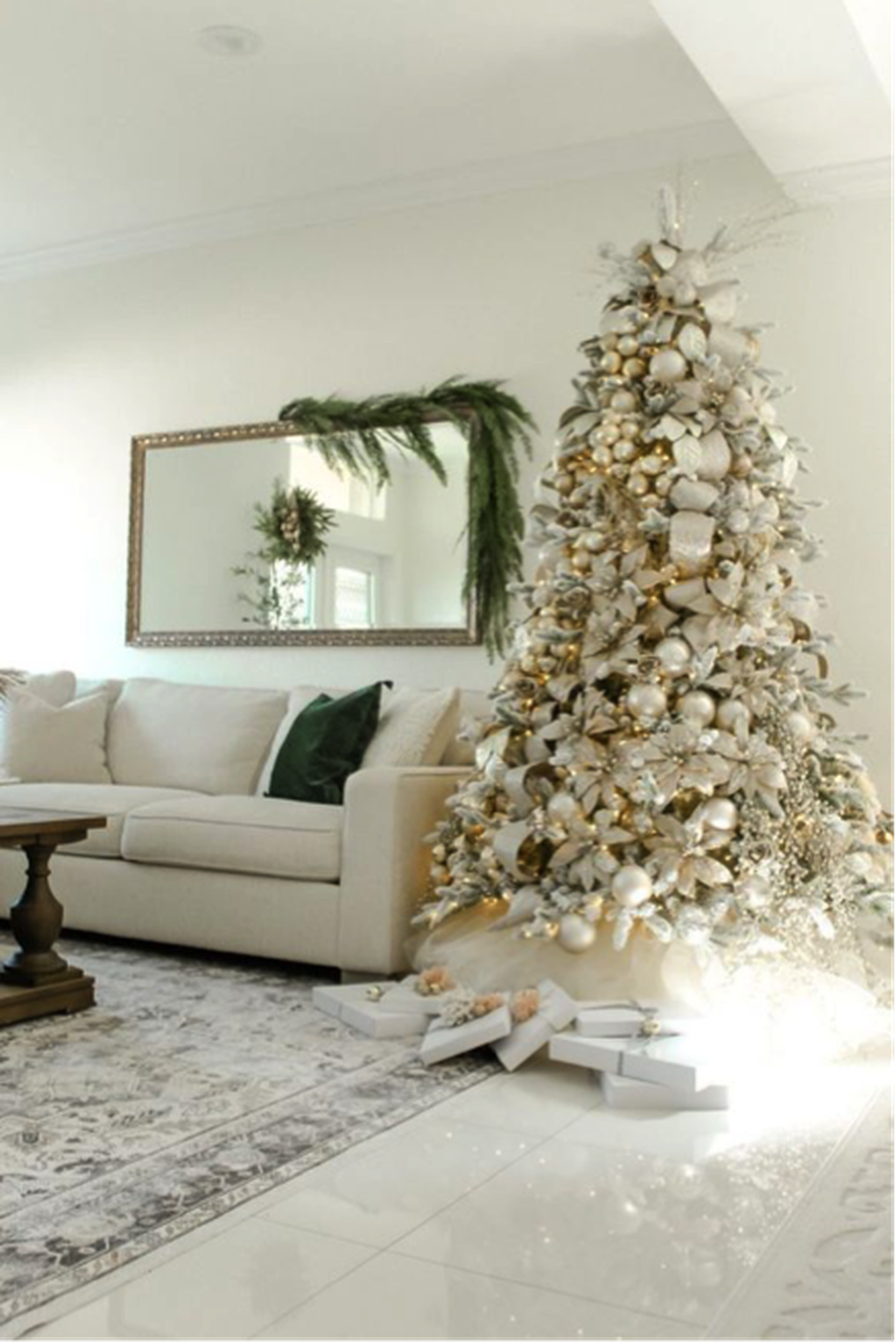 Como decorar árvore de natal branca - 7 passos