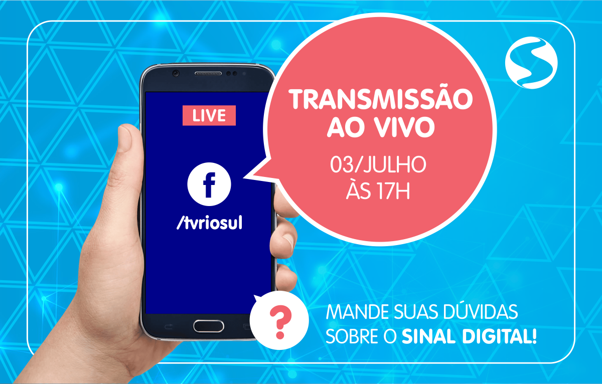 TV Rio Sul realiza primeira transmissão ao vivo no Facebook