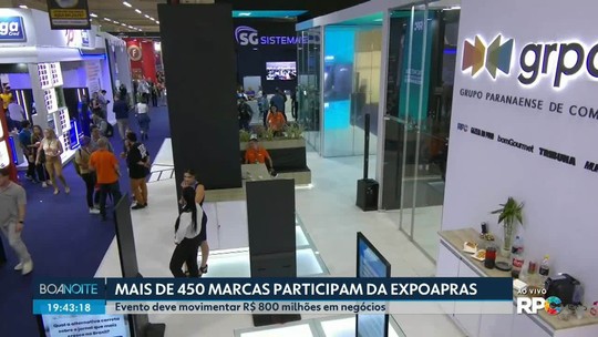 Mais de 450 marcas participam da Expoapras
