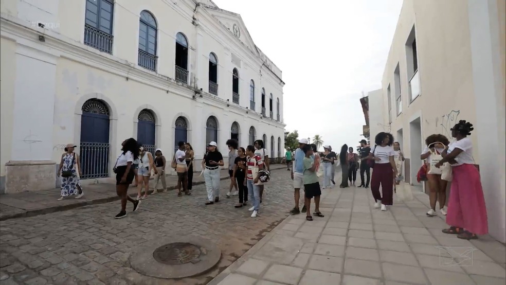 Daqui faz o passeio turístico 'Caminhos Ancestrais' em São Luís — Foto: Reprodução/TV Mirante