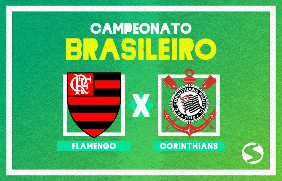 Campeonato Brasileiro  Flamengo x Corinthians - AO VIVO 