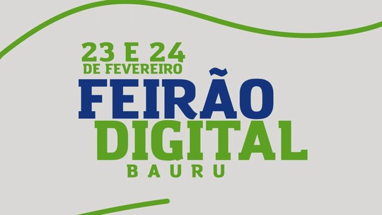 TV TEM realiza ‘Feirão Digital’ nas cidades de Bauru e Rio Preto - Programa: Programação - TV TEM 