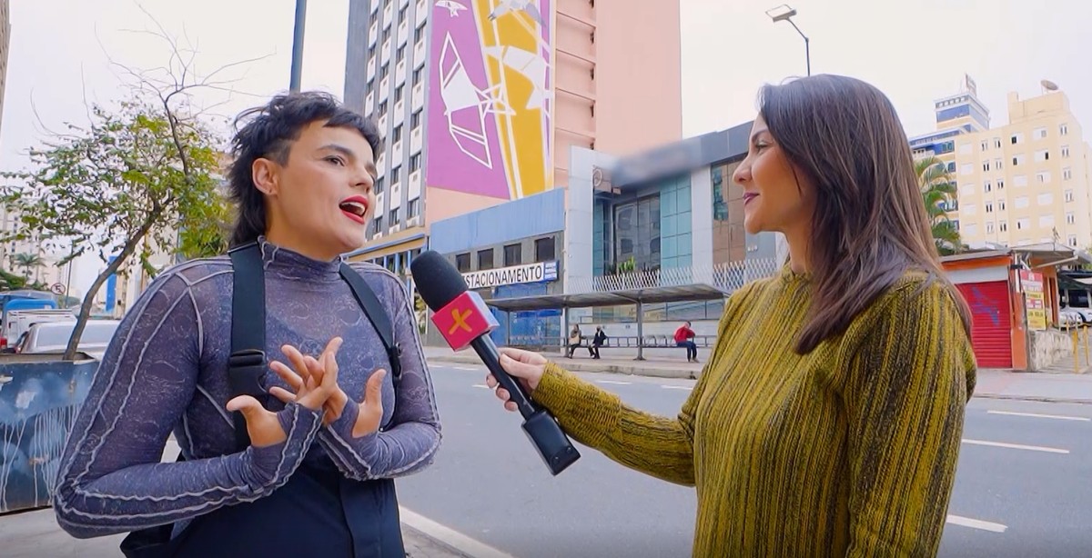 Tatiane Camargo Visita Pintura De Andorinhas Em Pr Dio De Campinas Sp Mais Caminhos Rede Globo