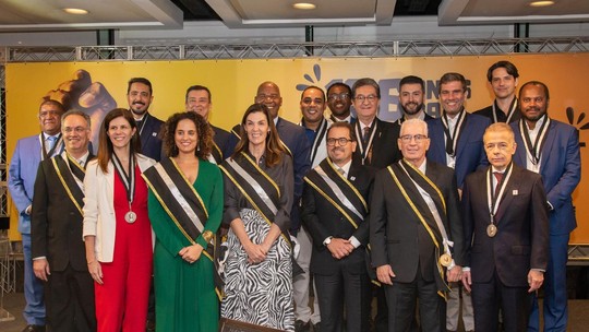 TV Globo recebe a Medalha do Mérito Cívico Afrobrasileiro