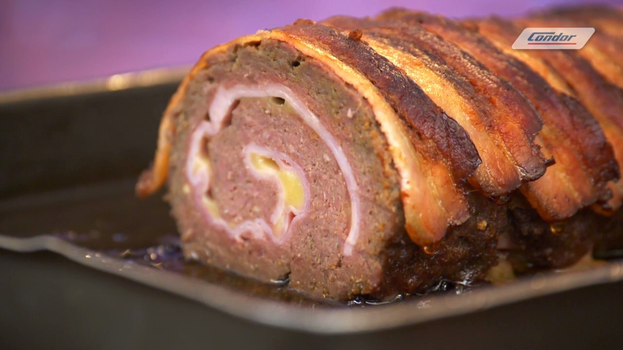 Rocambole fácil de carne moída com apenas 8 ingredientes | Rede globo