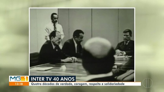 Inter TV Grande Minas lança selo comemorativo e abre contagem regressiva para os 40 anos