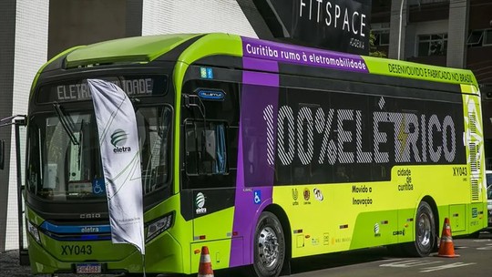 Ônibus elétricos começam a ser testados no mês de setembro em Curitiba