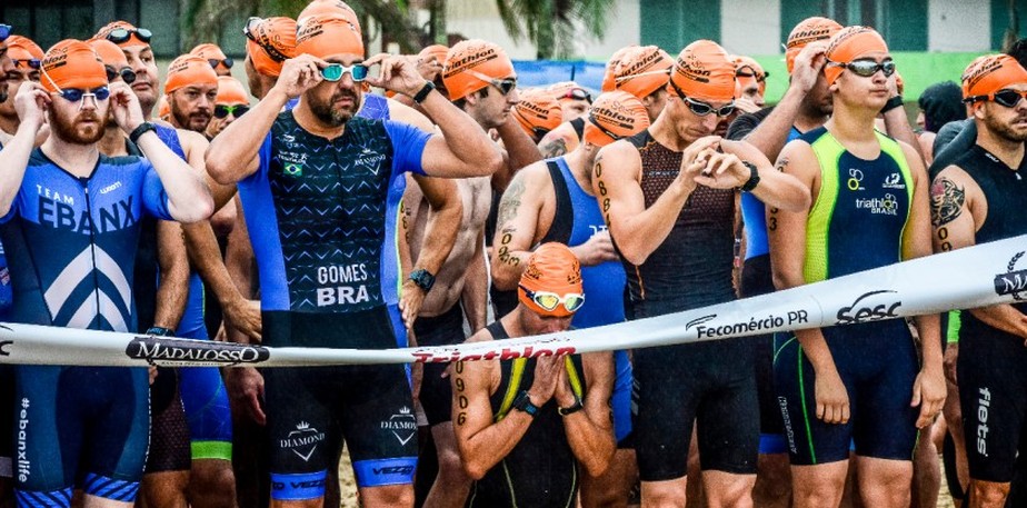 Domingo é dia de Sesc Triathlon Caiobá, em Matinhos, pr (paraná)