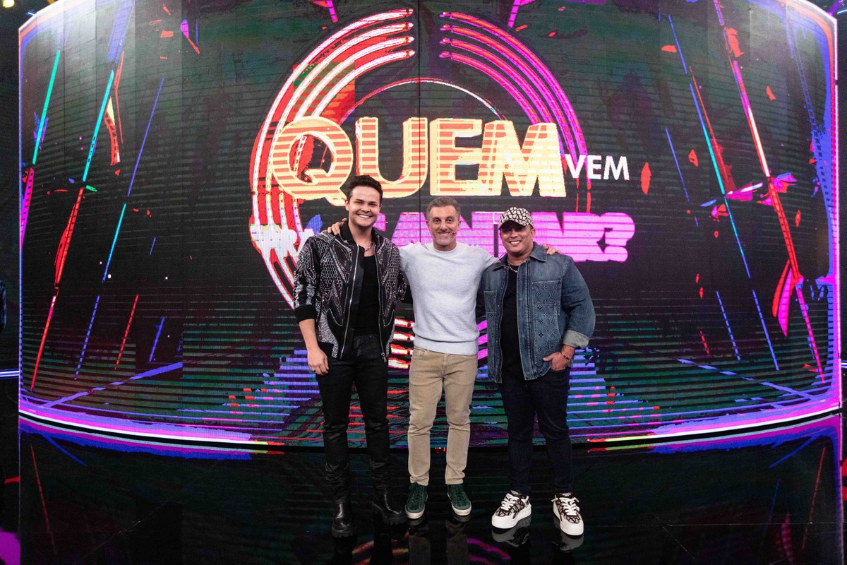 'Domingão' Matheus & Kauan participam do quadro 'Quem Vem Pra Cantar