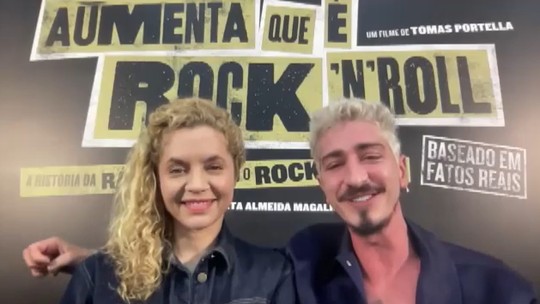 Atores do filme 'Aumenta que é Rock 'n Roll' comentam sobre a obra, que estreia nos cinemas brasileiros