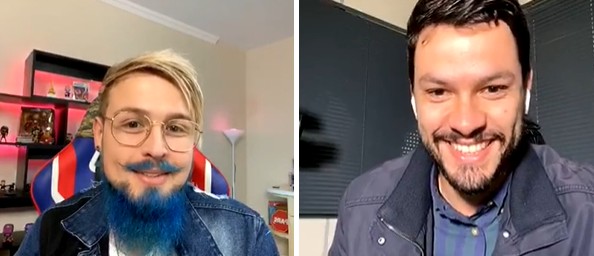 LIVE: Pai Também Joga, caster das finais da Liga Estudantil, conversa ...