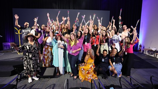 Grupo Tribuna celebra 'Dia das Mulheres' com monólogo sobre Pagu - Foto: (Sílvio Luiz / A Tribuna)