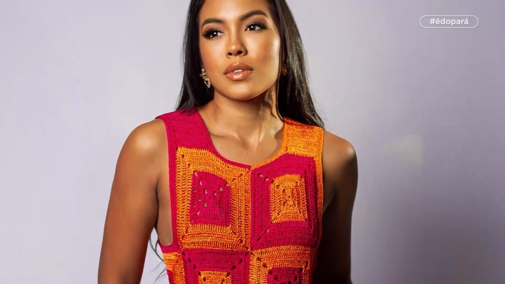 Milena Gomes disse ser muito feliz e orgulhosa em trabalhar com moda paraense - &Eacute; do Par&aacute; - TV Liberal &mdash; Foto: Divulga&ccedil;&atilde;o/TV Liberal