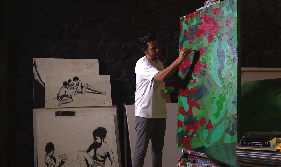 Ricardo Franco transmite a sua paixão pelo café para as telas — Foto: TV Bahia