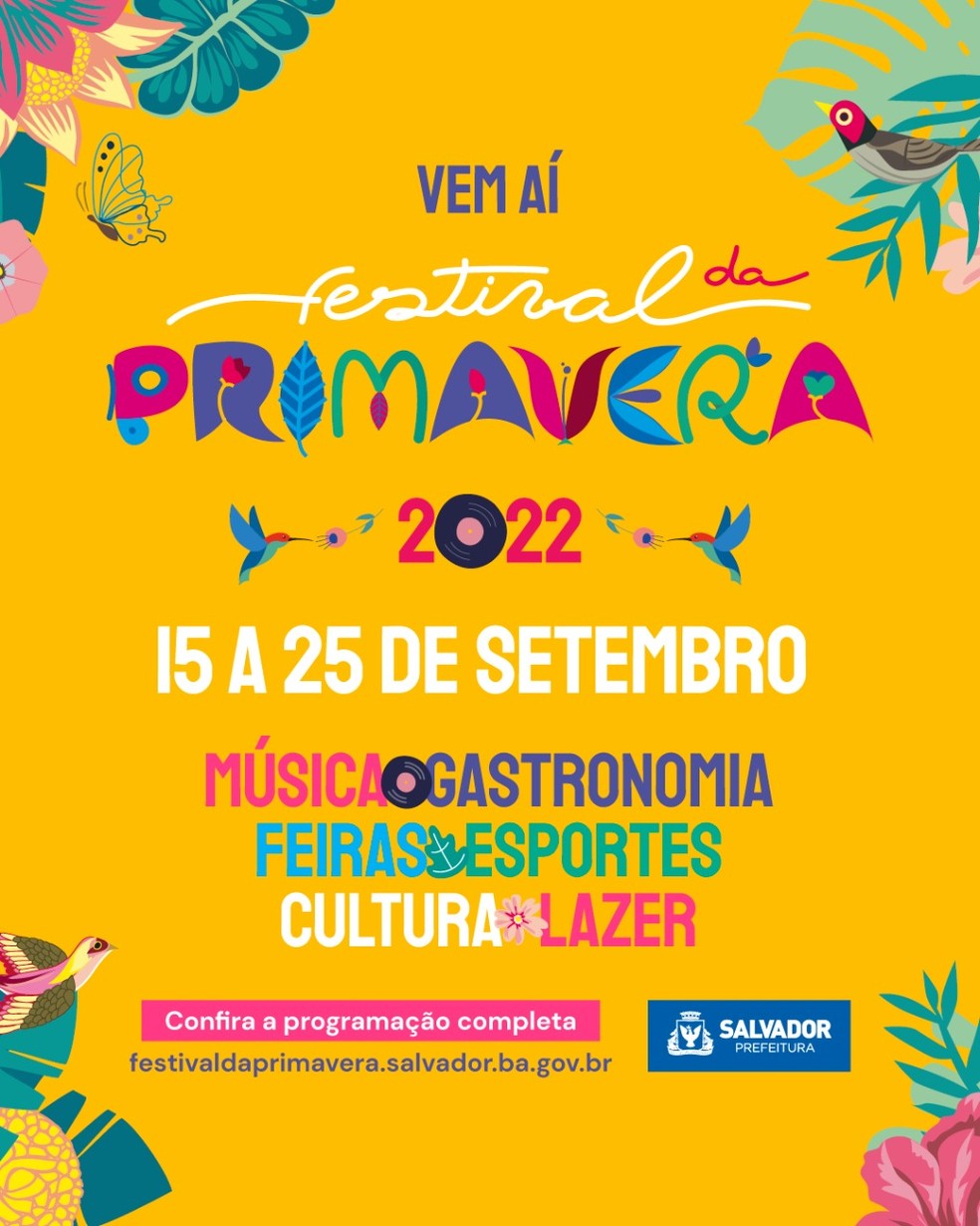 Festival da Primavera terá encontro de quatro filarmônicas no Campo Grande  - Toda Bahia