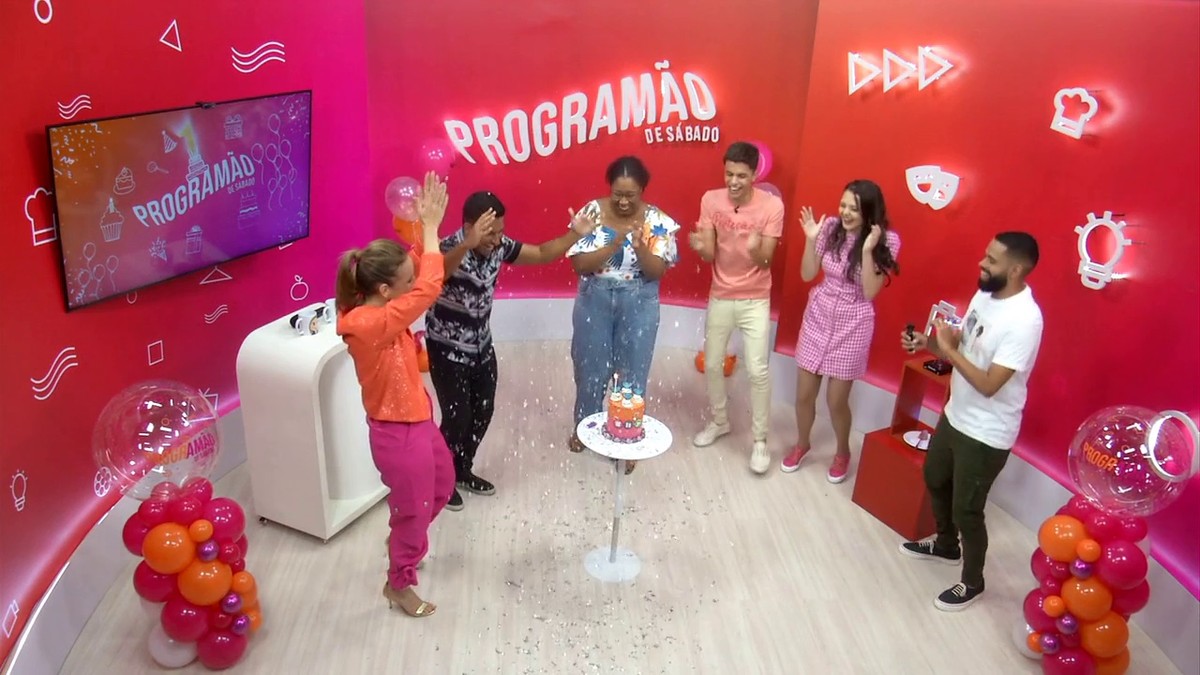 Programão de Sábado comemora um ano no ar | Programão de Sábado | Rede ...