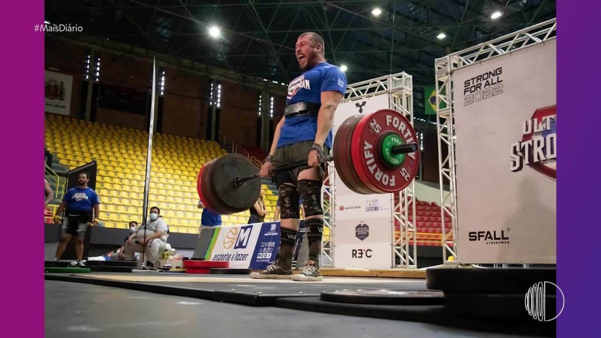 Atleta de Strongman fala sobre títulos! | Mais Diário | Rede Globo