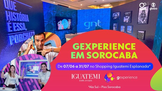 Sorocaba recebe o gexperience, parque de experiências da Globo - Foto: (Divulgação)