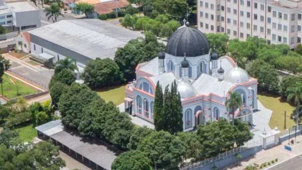 Igreja de São Josafat em Prudentópolis — Foto: Turismo Prudentópolis