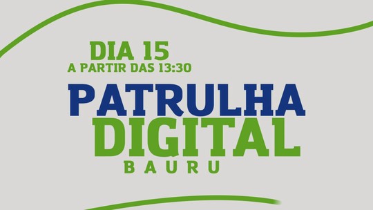'Patrulha Digital' passa pela cidade de Bauru - Programa: Programação - TV TEM 