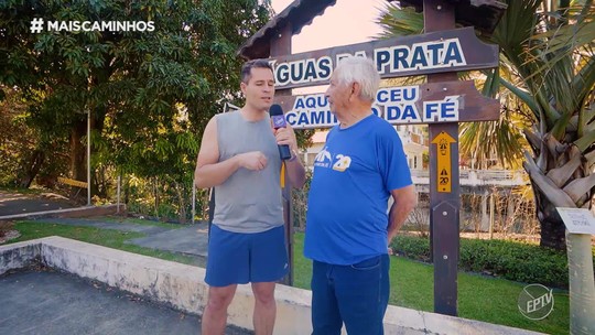 Pedro Leonardo e Tati Camaro começam a sua peregrinação pelo Caminho da Fé  - Programa: Mais Caminhos 