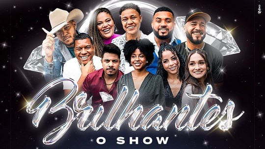 TOP 10 do Brilhantes se apresenta nesta quinta-feira em Volta Redonda - Foto: (Brilhantes - O Show)