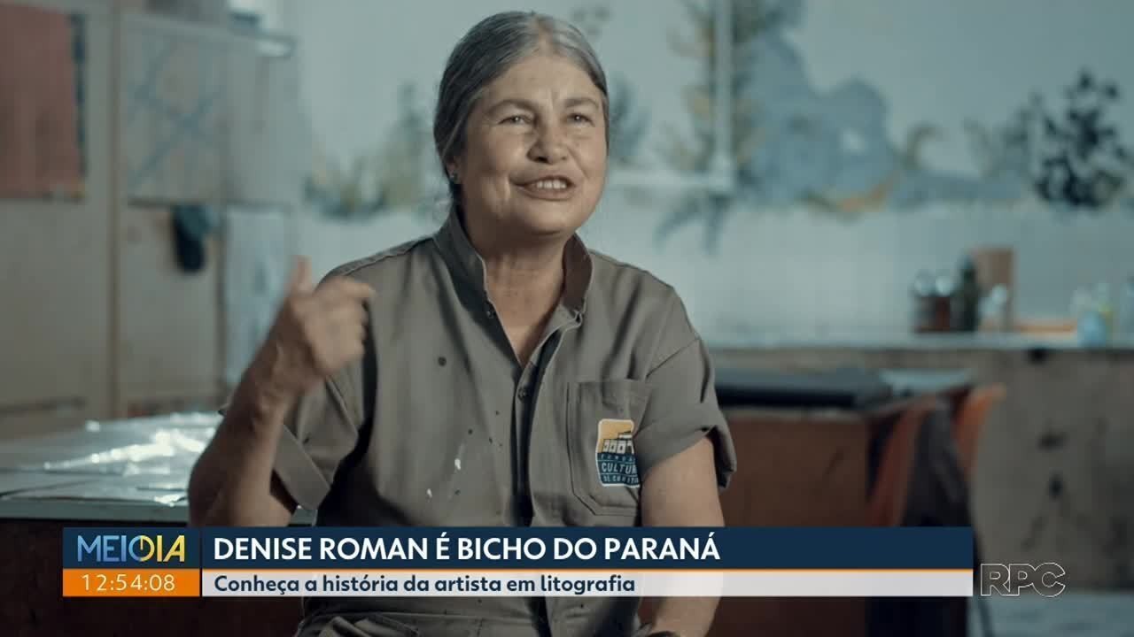 Curitibana Denise Roman conta sobre a sua carreira artística e suas ...