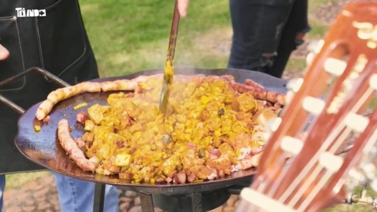 Receita: aprenda a fazer uma paella mineira com o "Tô Indo" - Foto: (tô indo/reprodução)