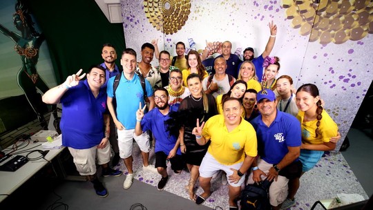 TV Tribuna brilha mais uma vez na transmissão do desfile das escolas de samba - Foto: (Alexsander Ferraz / Jornal A Tribuna)