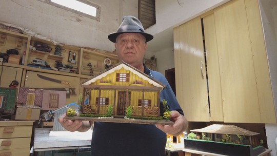 Um mundo em miniatura: conheça paranaenses que produzem e colecionam casinhas, portinhas e carrinhos