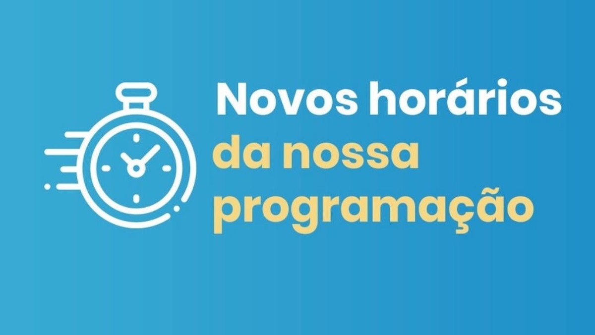 Programação especial deste sábado (5): confira os novos horários dos ...