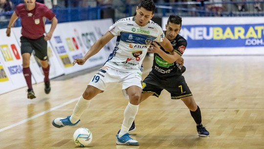 Garanta seu ingresso para o jogo do Pato Futsal na Liga Nacional que acontece no dia 4 de maio no Ginásio Dolivar Lavarda  - Foto: (Divulgação)