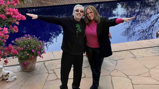 Fantástico mostra uma versão inédita da música “Volare”, gravada por Rita Lee - Foto: (Comunicação Globo)