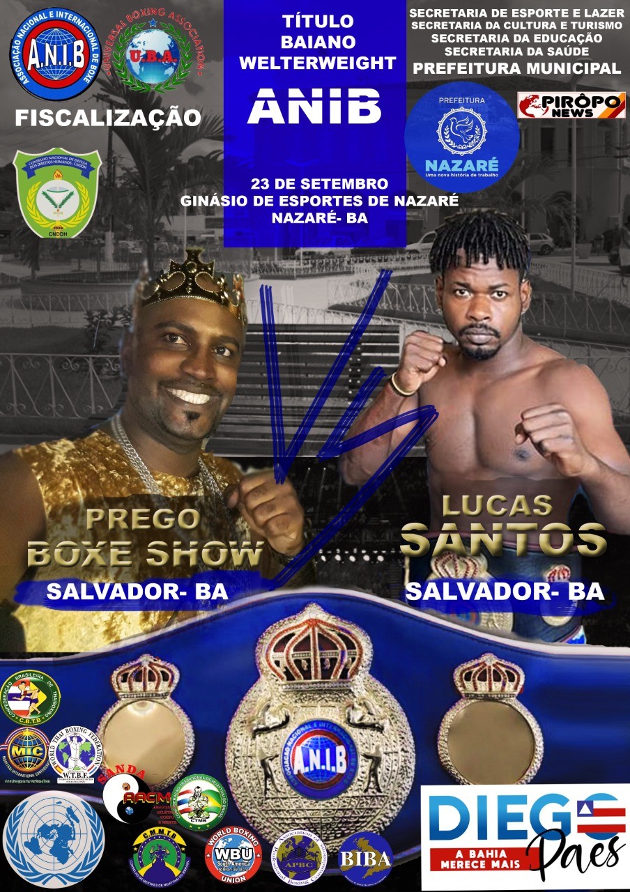 Nazaré Fight ANIB acontece no dia 23/9 | Rede globo