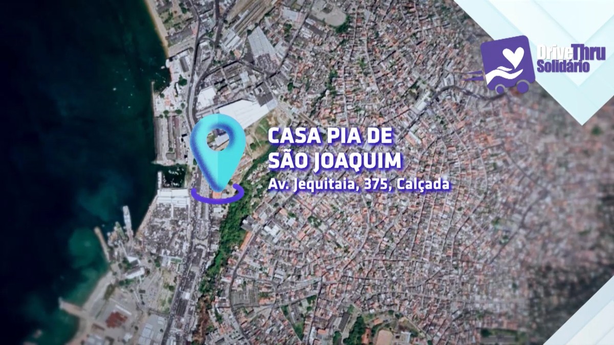 Saiba como chegar na Casa Pia de São Joaquim para fazer sua doação UMA REDE POR TODOS Rede Globo
