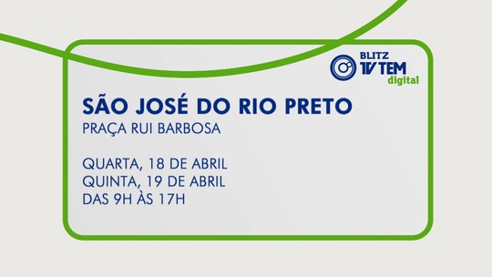 TV TEM realiza 'Blitz da TV Digital' em São José do Rio Preto - Programa: Revista de Sábado 