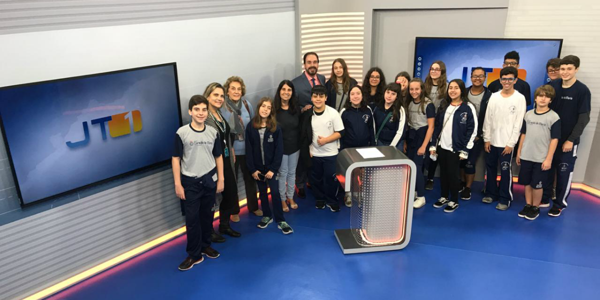 CORREIO recebe estudantes para gravação de aulas transmitidas na TV